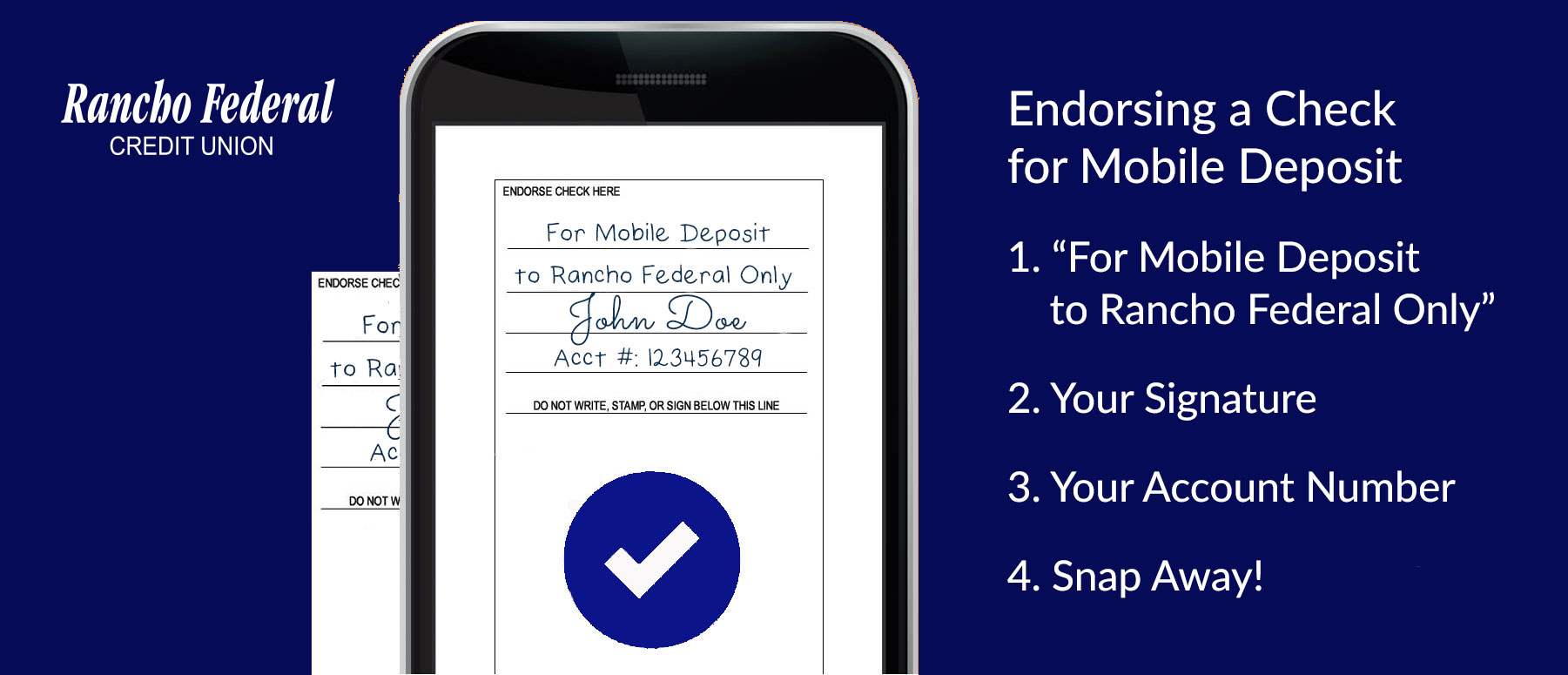 Remote Deposit Endorsement