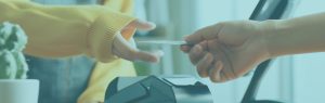 Paying with a credit card